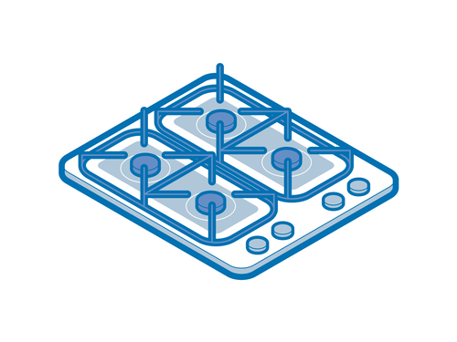 389087401 - Frigidaire Cooktop Radiant Surface Element