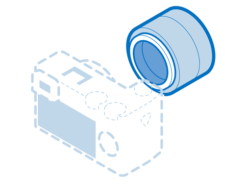 017579-000 - Viking Cooktop Lens Blue