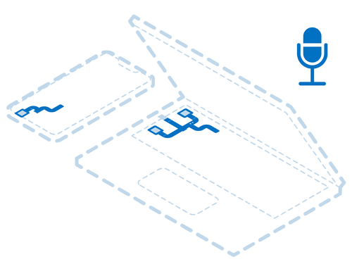 5C50S24893 - Lenovo Laptop Microphone Board - Genuine