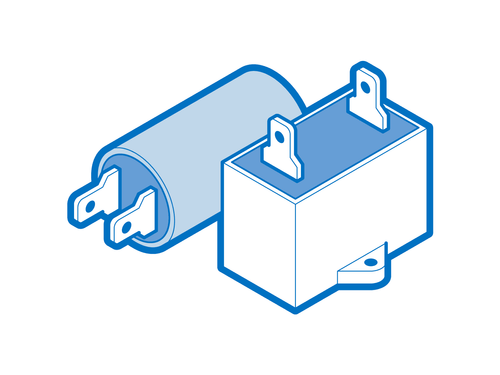 Midea Capacitor (Fan Motor - 15Uf/250V) - 17400101A00464