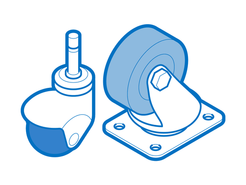 12176000008748 - Midea Dishwasher Wheel