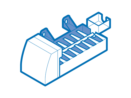 IM116000 - Frigidaire Refrigerator Ice Maker Assembly