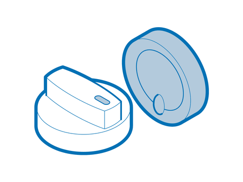 5304504886 - Frigidaire Washer/Dryer Control Knob