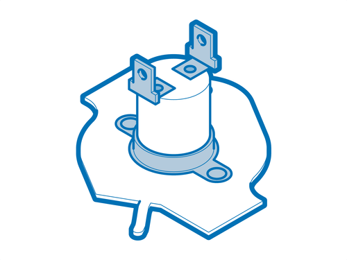 DA47-00285B - Samsung Thermo Bimetal Protector