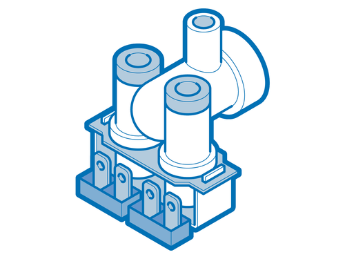 WP22002360 - Whirlpool Washing Machine Water Inlet Valve