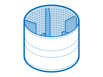 crwdns2886500:0Supports the dryer drum, helping it rotate smoothly while preventing noise during operation.crwdne2886500:0